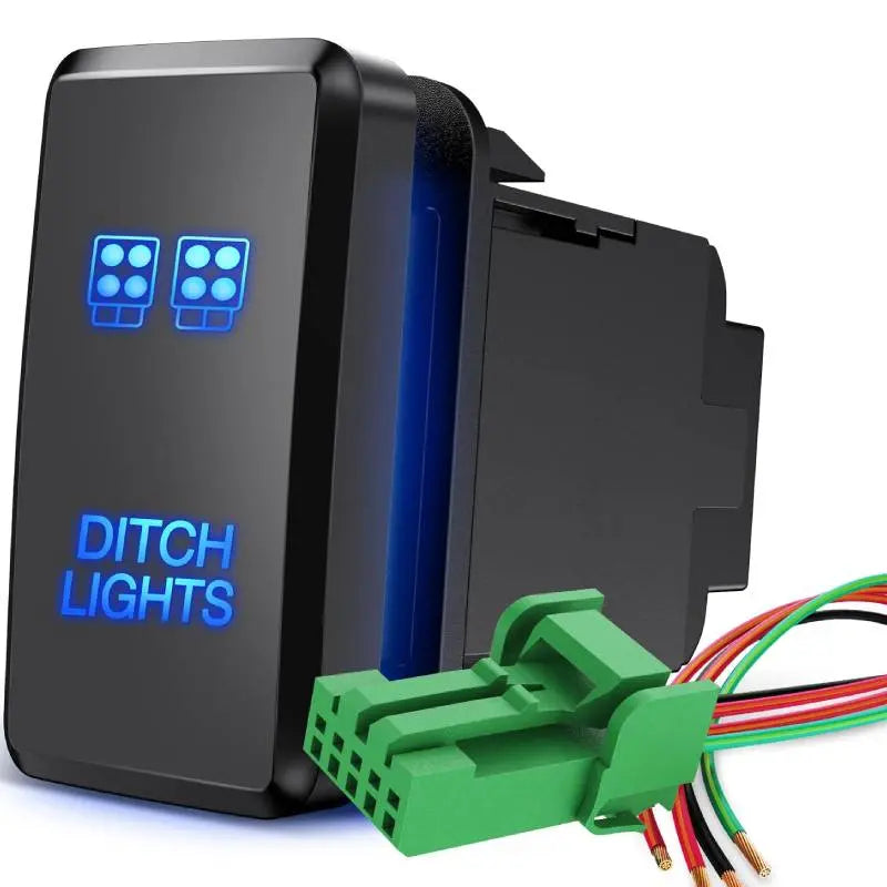Toyota Ditch Lights Push Button ON/Off Switch - Nilight