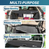 Nilight Trunk Cargo Cover for Toyota Venza 2021 2022 2023 2024, Retractable Security Shade Rear Cargo Cover, with Trunk Storage Net