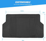 Floor Mat Universal Rubber Cargo Mats for Cars Trucks SUVs