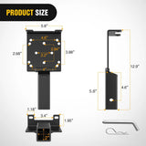 Universal Trailer Hitch Winch Mounting Plate with 2inch Receiver Nilight