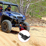 Universal Trailer Hitch Winch Mounting Plate with 2inch Receiver Nilight