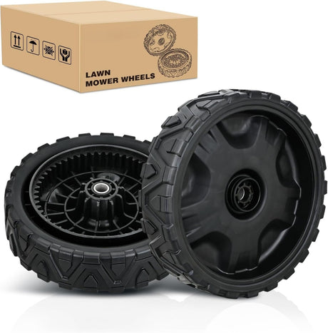 Lawn Mower Wheels Replacement 8 Inch 634-05040 Assembly, Lawnmower Wheels Compatible with MTD, Cub Cadet, Craftsman M210 M215 M230 M250 M270 M275 Walk-Behind Mower, 2-Pack