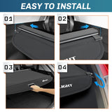 Trunk Cargo Cover Trunk Cargo Cover for Nissan Kicks 2018 2019 2020 2021 2022 2023 2024, Retractable Security Shade Rear Cargo Cover, with Trunk Storage Net