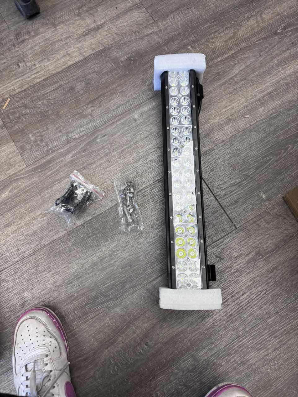 LED Light Bar 20 Inch 126W Double Row Spot Flood Led Light Bar (25% OFF Final Checkout)