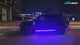 Nilight 2PCS 70 Inch Emergency Strobe Light Strip with Controller 864 LED Red Blue Running Board Lights Flexible Side Flashing Warning Caution Safety Waterproof for Truck Construction Pickup