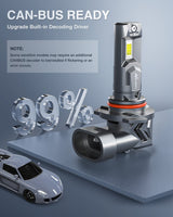 LED Headlight 9005 hb3 led headlight bulbs Brighter 1:1 Mini Size Low Beam High Beam