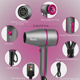 Hair Dryers MINI TRAVEL IONIC HAIR DRYER ph 3800 US Standard Mini Hammer Hair Dryer