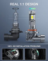 LED Headlight 9005 hb3 led headlight bulbs Brighter 1:1 Mini Size Low Beam High Beam