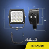  Product Dimension Of Nilight LED Light  