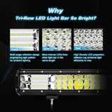 Nilight LED Light Bar With High Quanlity Material