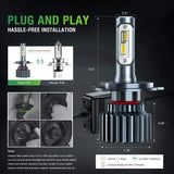  The Size Of LED Headlight Bulbs