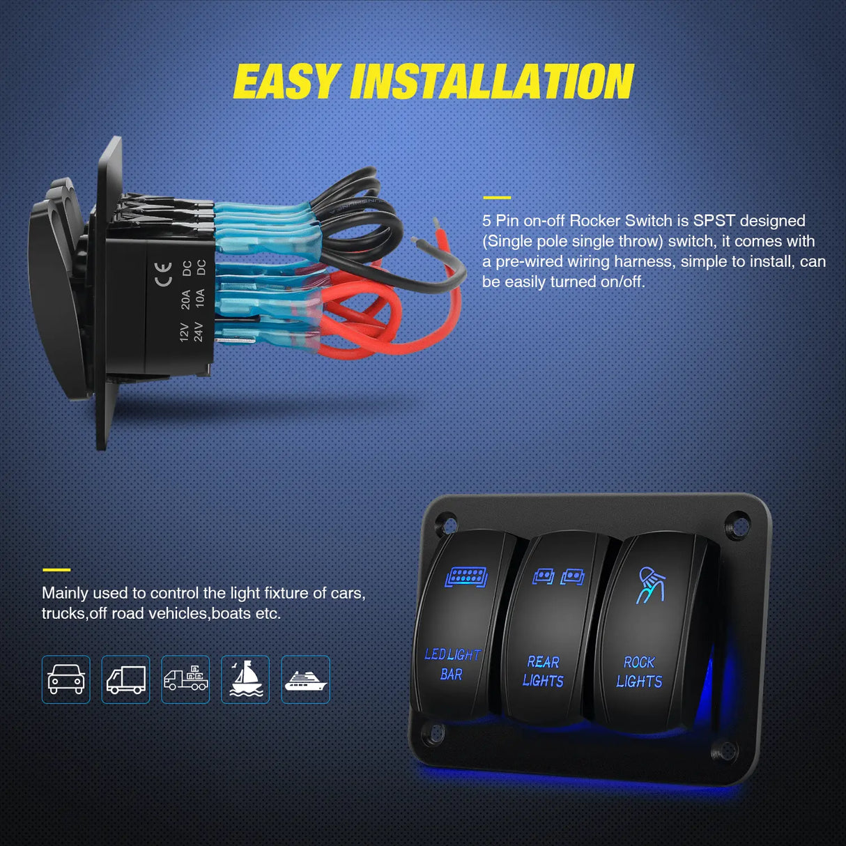 Easy Installation