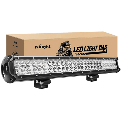 Nilight 90025B LED-Lichtleisten-Halterungen, 2 Stück, Universal