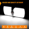 LED Work Light Nilight 5pcs RV Interior Lights 12V-24V RV LED Ceiling Lights Double Dome Light Fixture with ON Off Switch Interior Lighting Natural White 4000-4500K for Car RV Trailer Camper Boat, 2 Years Warranty