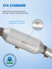 Catalytic Converter Nilight Catalytic Converter for Honda CRV CR-V 2.4L 2002 2003 2004 2005 2006,Custom Fit Cat (EPA Standard)