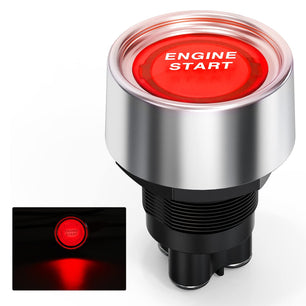 Start Engine Button Switch Red Nilight