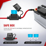 Vehicle Parts & Accessories Nilight 16AWG Wiring Harness Kit 1 Lead Specially Customized for 6 Modes Amber White Strobe Light Bar Off Road LED Work Light 12V On Off Switch Remember Function Reset Function, 2 Years Warranty