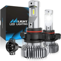 5202/5201/PS24W/9009/PS19W Xenon LED Fog Light Bulbs EF2 Series DRL 60W 6000K | 2 BULBS