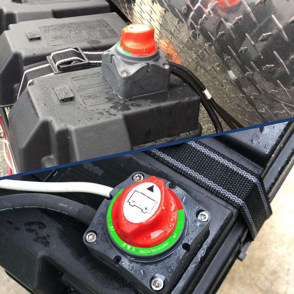 12V Waterproof Marine Solar DC Battery On Off Isolator Switch for Boat