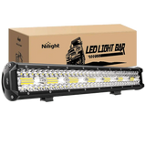  Nilight 18024C-A 20-Inch Triple Row LED Light Bar 