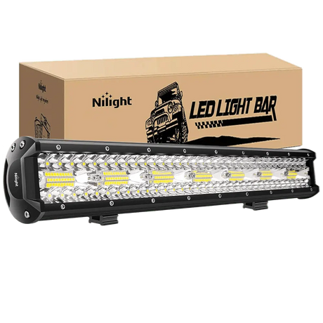  Nilight 18024C-A 20-Inch Triple Row LED Light Bar 