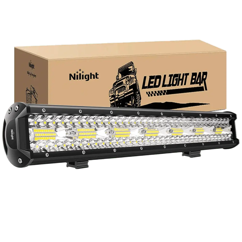  Nilight 18024C-A 20-Inch Triple Row LED Light Bar 