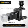 Trailer Hitch Nilight 3 in 1 ATV UTV Multi Hitch Mount with 2 inch Ball Hitch Rated 2000 LBS Fits 2 Inch Receiver Winch Strap Loop Rated 5000 LBS, 2 Years Warranty