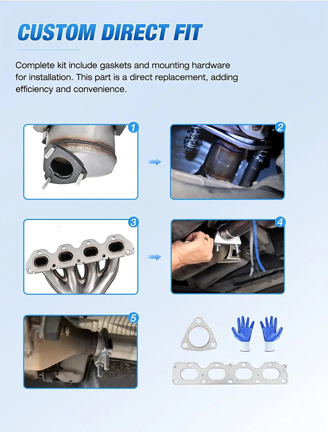 Catalytic Converter Nilight Catalytic Converter for Chevy Cruze 2011-2015/2008 2009 Saturn Astra/2016 Chevrolet Cruze Limited/2012-2017 Chevrolet Sonic,Custom Fit Cat (EPA Standard)