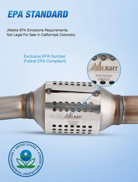 Catalytic Converter Nilight Catalytic Converter for 2005-2011 Frontier/2005-2012 Pathfinder/2005-2015 Xterra/2012-2017 NV1500 (Front Passenger and Driver Side)