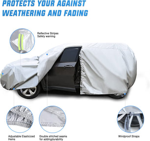 SUV Car Cover UV Protection Length 191 to 201 inch Nilight
