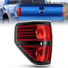 2009-2014 Ford F150 Taillight Assembly Rear Lamp Replacement OE Style Red Housing Driver Side