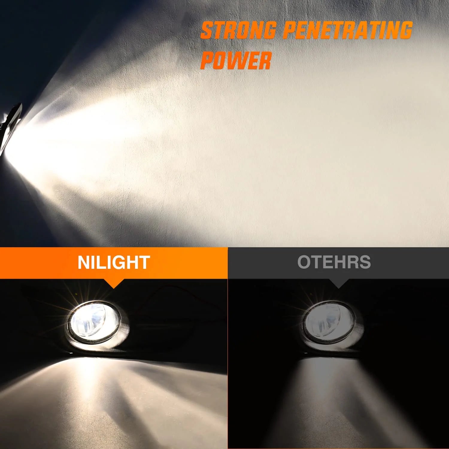 2013-2015 Nissan Altima Fog Light Assembly Clear Lens Nilight