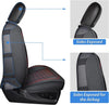 Vehicle Seat Belt Covers Nilight Car Seat Covers Custom Fit 2009-2022 Ram 1500 and 2010-2022 Ram 2500 3500 Crew Cab Mega Cab Waterproof Leather Cushion for Pickup Truck (Full Set, 2 Front Seats and 3 Rear Seats )