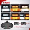 Vehicle Parts & Accessories Nilight Specially Customized for 6 Modes Amber White Light Bar Strobe Wiring Harness Kit 16AWG 10 Feet 2 Leads Remember Function Reset Function, 2 Years Warranty