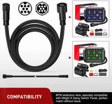 8PIN Extension Cable Cord for 6 Gang Switch Controller Nilight