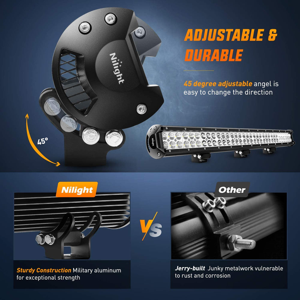  Nilight Adjustable Brackets