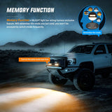 Vehicle Parts & Accessories Nilight 16AWG Wiring Harness Kit 1 Lead Specially Customized for 6 Modes Amber White Strobe Light Bar Off Road LED Work Light 12V On Off Switch Remember Function Reset Function, 2 Years Warranty