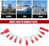 Nilight 540 PCS Electrical Connectors, Insulated Wire Terminals,Wire Connectors Spade Bullet Ring Connector Solderless Crimp Terminals Kit with 12 Size Assortment Terminal Set,2 Years Warranty