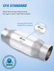 Catalytic Converter Nilight 3" Inlet/Outlet Catalytic Converter, 3 inches Universal Cat(EPA Standard)
