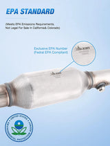 Catalytic Converter Nilight Catalytic Converter for 2005-2011 Frontier/2005-2012 Pathfinder/2005-2015 Xterra/2012-2017 NV1500 (Rear Passenger and Driver Side)