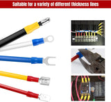 Nilight 540 PCS Electrical Connectors, Insulated Wire Terminals,Wire Connectors Spade Bullet Ring Connector Solderless Crimp Terminals Kit with 12 Size Assortment Terminal Set,2 Years Warranty