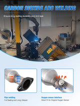 Catalytic Converter Nilight Catalytic Converter for 2005-2011 Frontier/2005-2012 Pathfinder/2005-2015 Xterra/2012-2017 NV1500 (Rear Passenger and Driver Side)