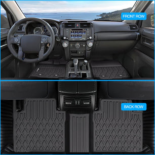2018-2024 Toyota Tacoma Double Cab TPE Floor Mats Nilight