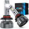 Motor Vehicle Lighting Nilight 9006/HB4 LED Headlight Bulbs, 70w 14000lm 9006 Low Beam Headlight Bulb 6500k 9006 LED Bulb Cool White IP67