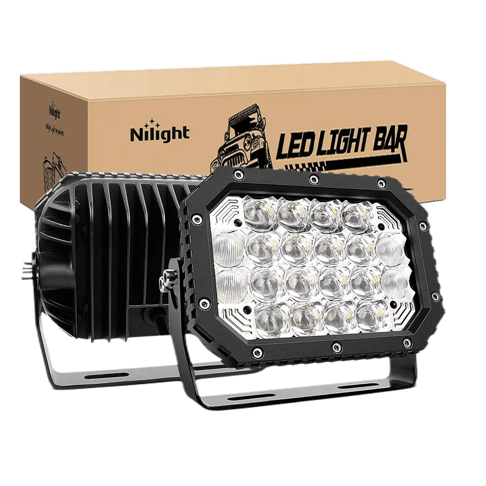 Nilight 2 Pcs 7-Inch LED Work Light  