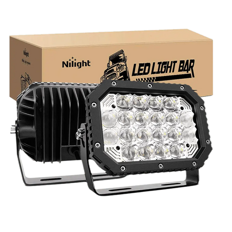 Nilight 2 Pcs 7-Inch LED Work Light  