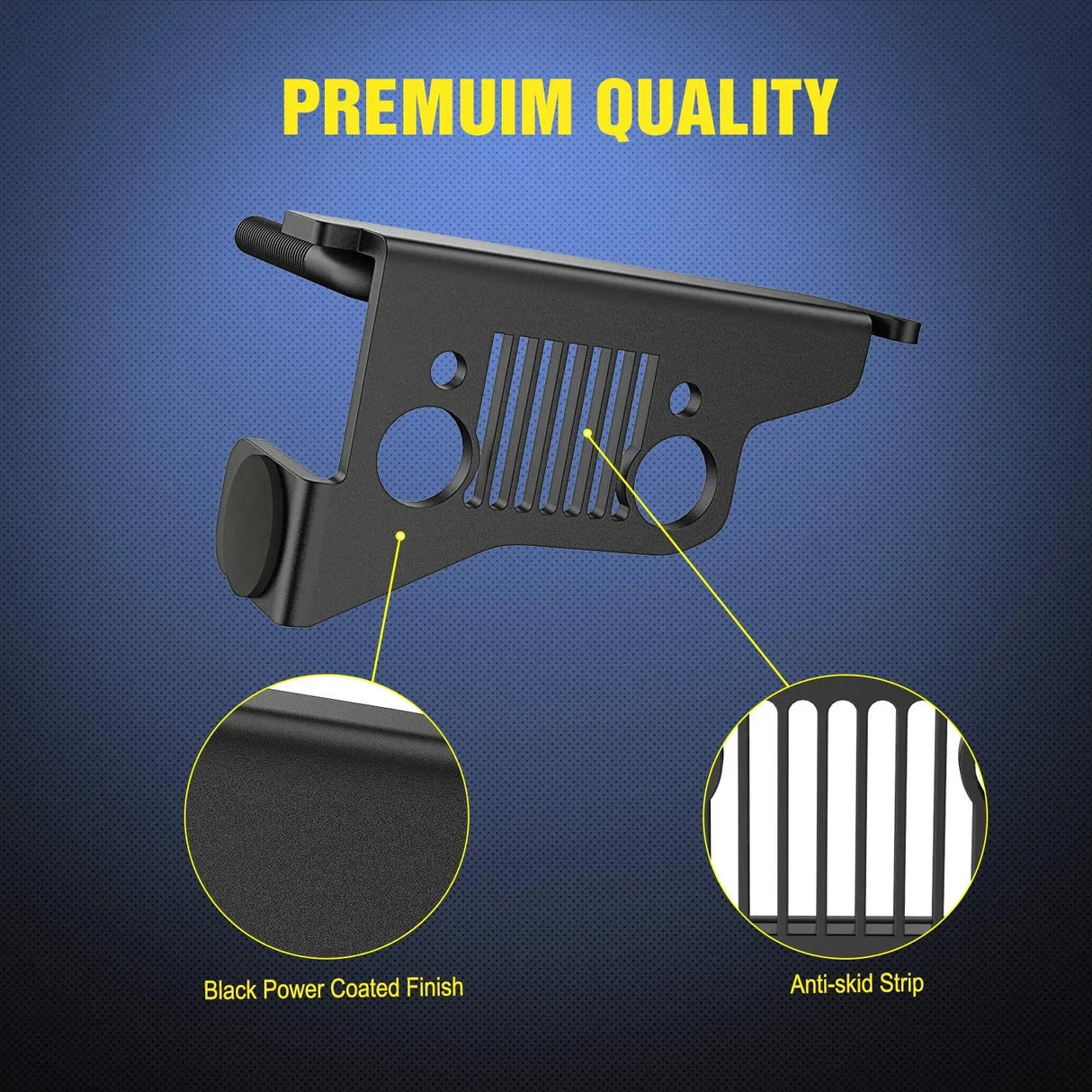  Nilight Foot Pegs Front Door Foot Rest Pedals With High Quanlity Material