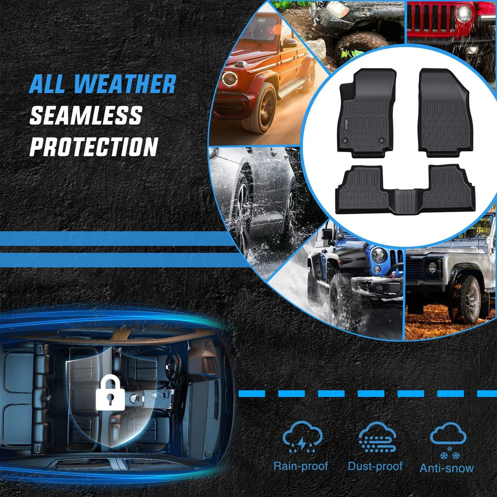 2014-2023 Chevy Trax 2013-2023 Buick Encore TPE Floor Mats Nilight