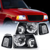 LED Headlight Nilight Headlight Assembly for 2001 2002 2003 2004 2005 2006 2007 2008 2009 2010 2011 Ford Ranger Replacement Headlamp Black Housing Clear Reflector, 2 Years Warranty