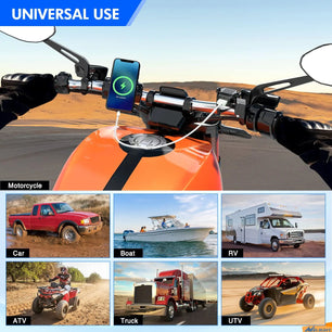 Motorcycle USB Charger SAE to USB Adapter Nilight